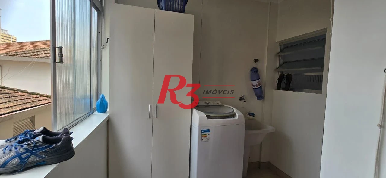 Apartamento com 2 dormitórios à venda, 97 m² por R$ 700.000,00 - Gonzaga - Santos/SP
