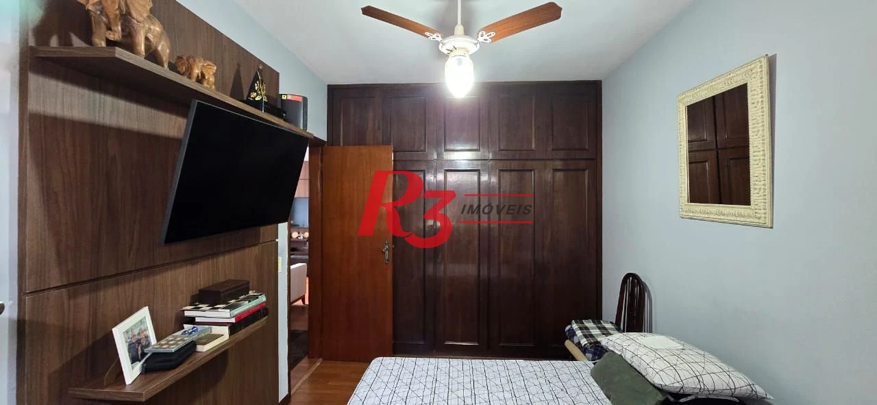 Apartamento com 2 dormitórios à venda, 97 m² por R$ 700.000,00 - Gonzaga - Santos/SP