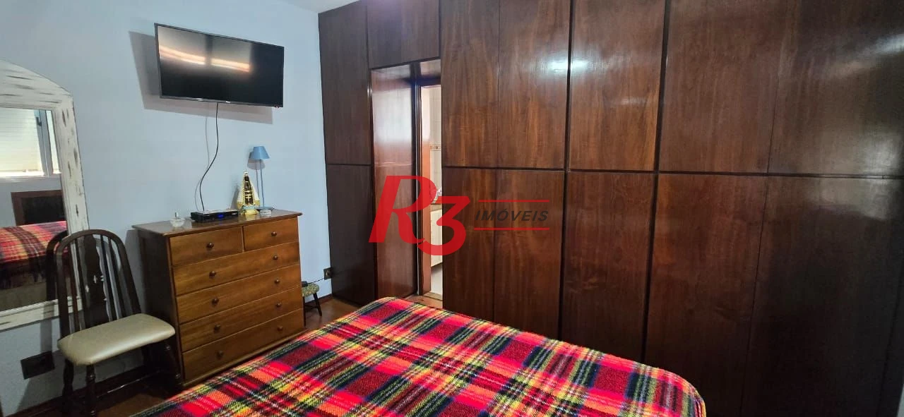 Apartamento com 2 dormitórios à venda, 97 m² por R$ 700.000,00 - Gonzaga - Santos/SP