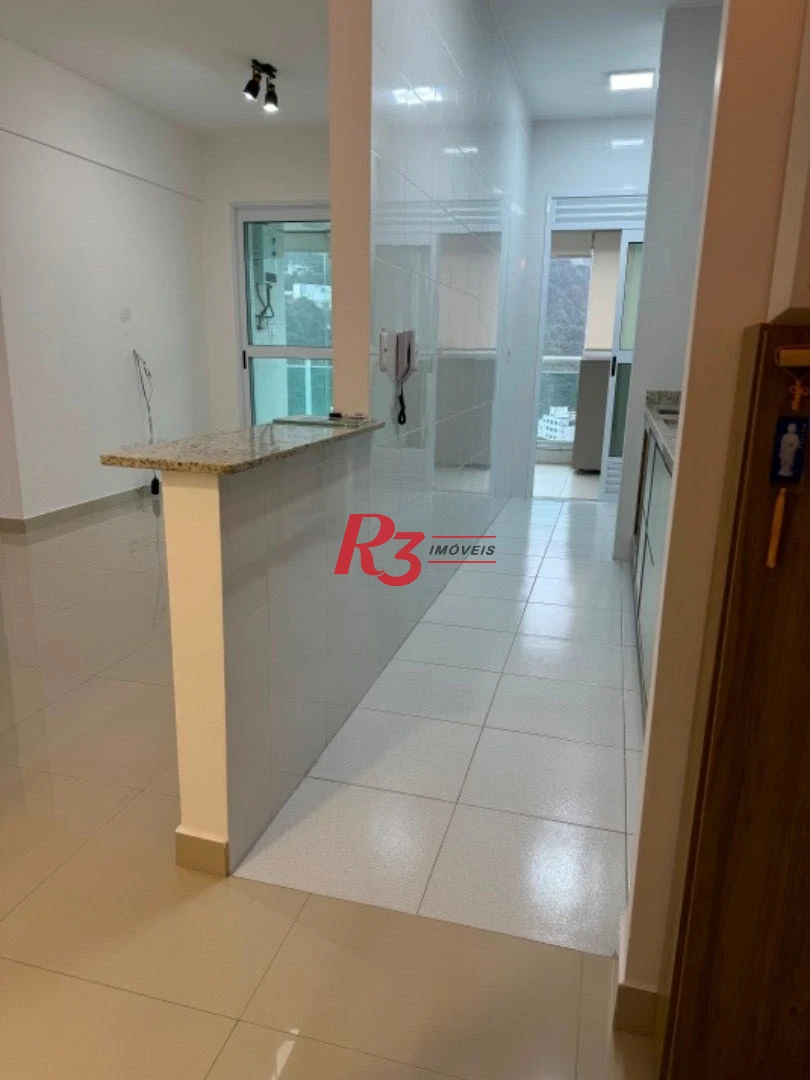 Apartamento à venda, 74 m² por R$ 910.000,00 - José Menino - Santos/SP