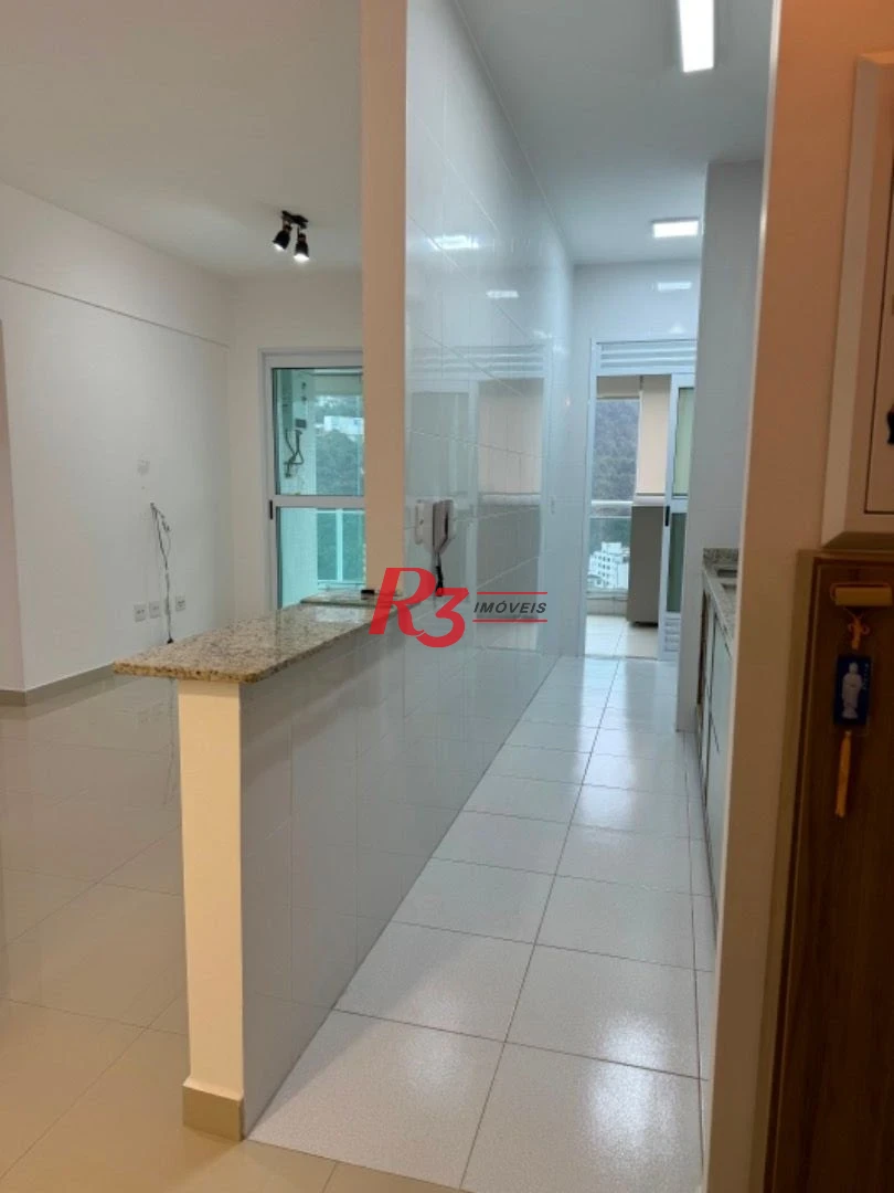Apartamento à venda, 74 m² por R$ 910.000,00 - José Menino - Santos/SP