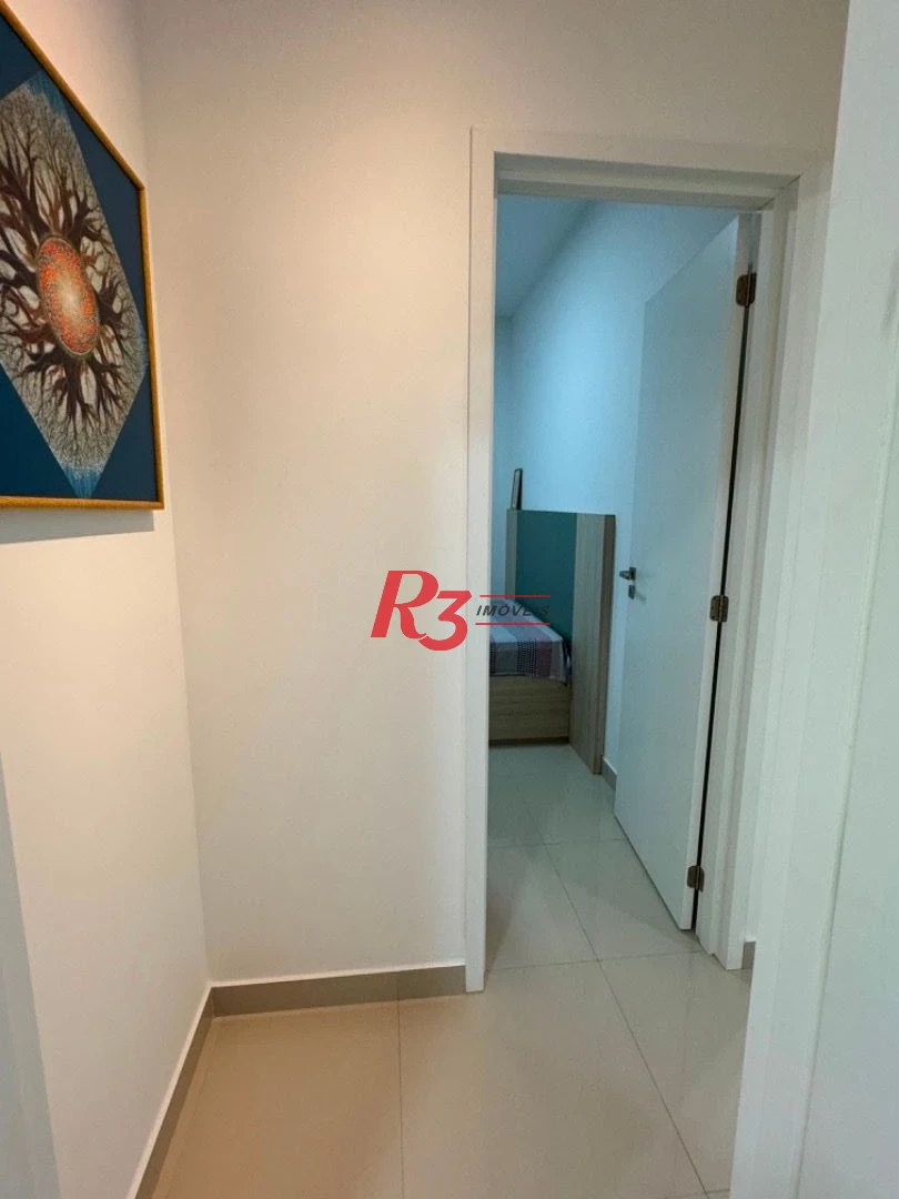 Apartamento à venda, 74 m² por R$ 910.000,00 - José Menino - Santos/SP