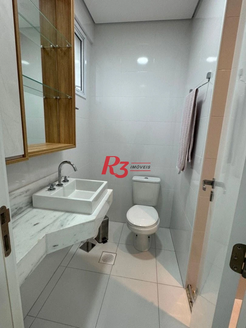 Apartamento à venda, 74 m² por R$ 910.000,00 - José Menino - Santos/SP
