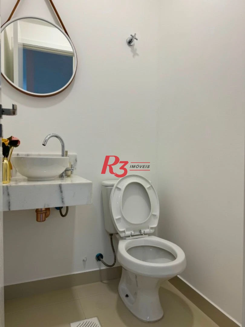 Apartamento à venda, 74 m² por R$ 910.000,00 - José Menino - Santos/SP