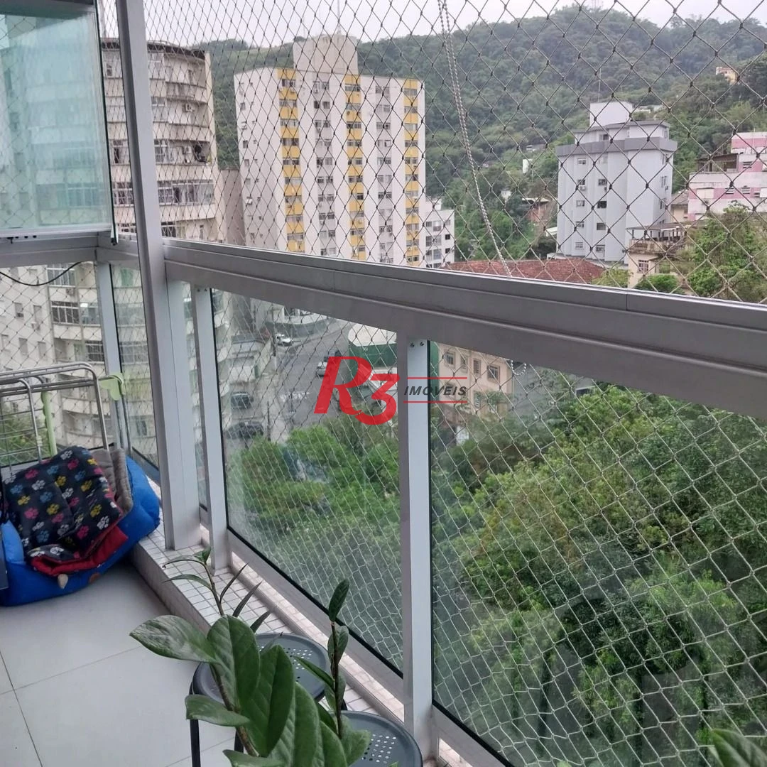 Apartamento à venda, 77 m² por R$ 750.000,00 - José Menino - Santos/SP