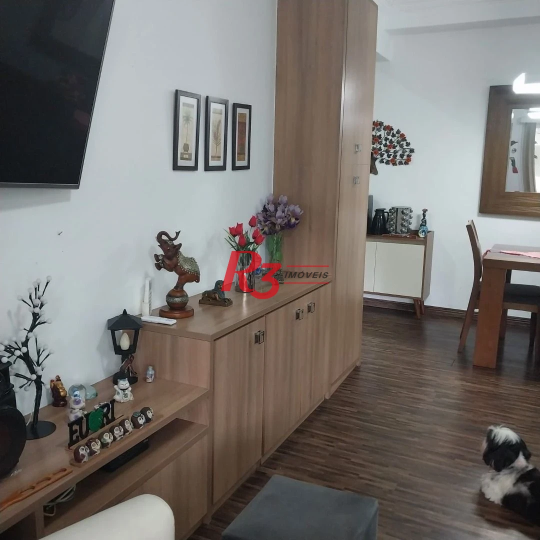 Apartamento à venda, 77 m² por R$ 750.000,00 - José Menino - Santos/SP