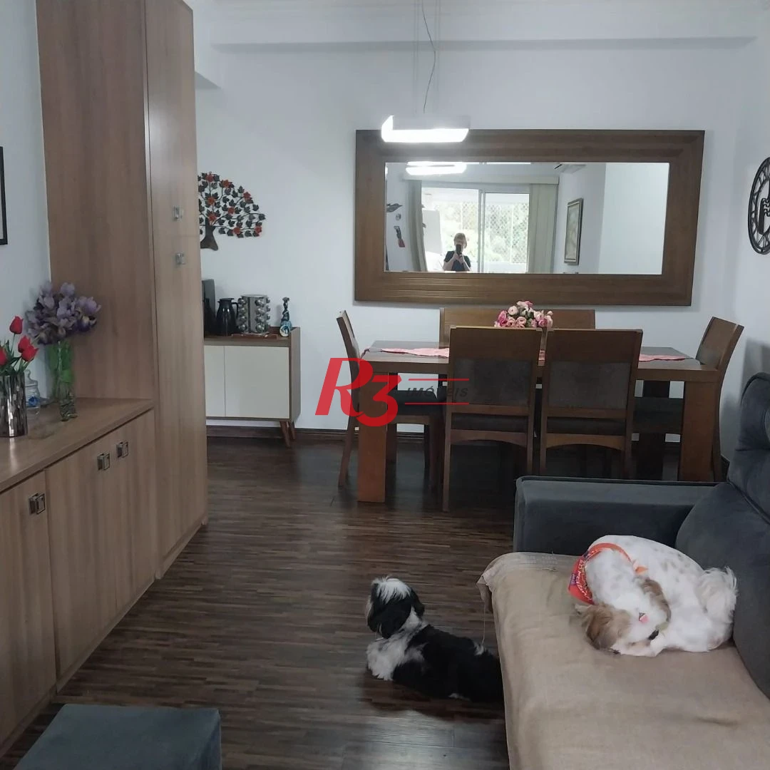 Apartamento à venda, 77 m² por R$ 750.000,00 - José Menino - Santos/SP