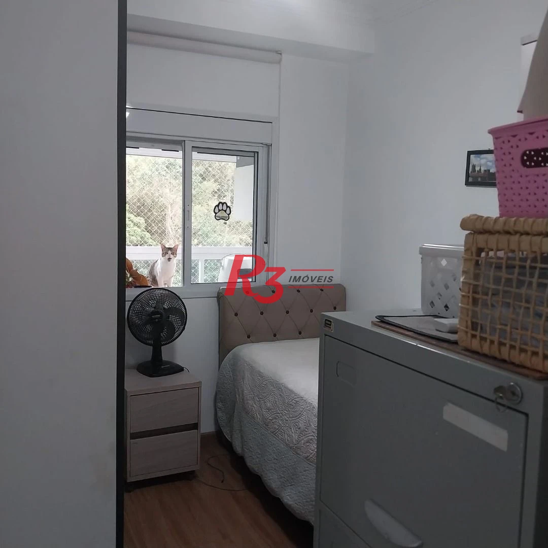 Apartamento à venda, 77 m² por R$ 750.000,00 - José Menino - Santos/SP