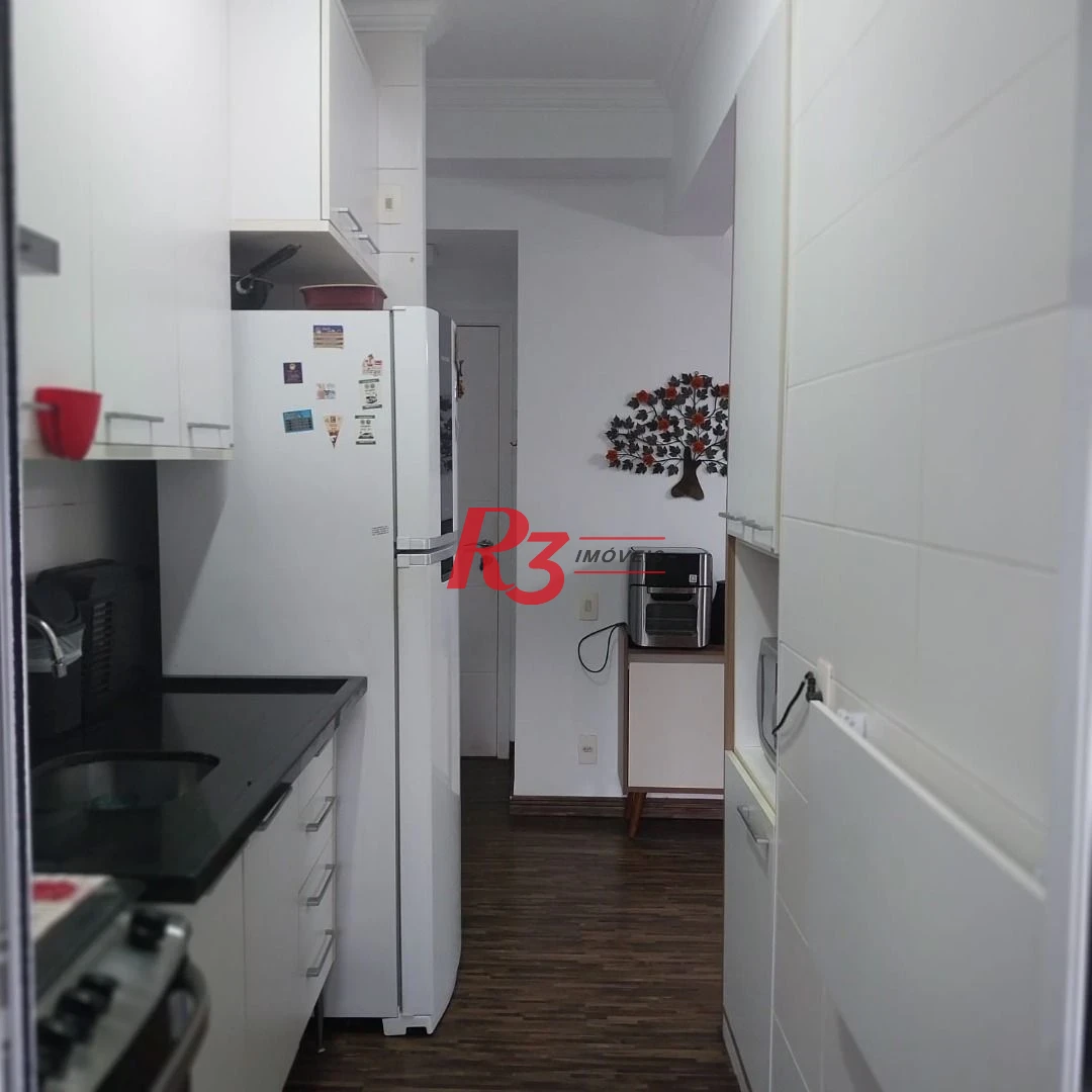 Apartamento à venda, 77 m² por R$ 750.000,00 - José Menino - Santos/SP