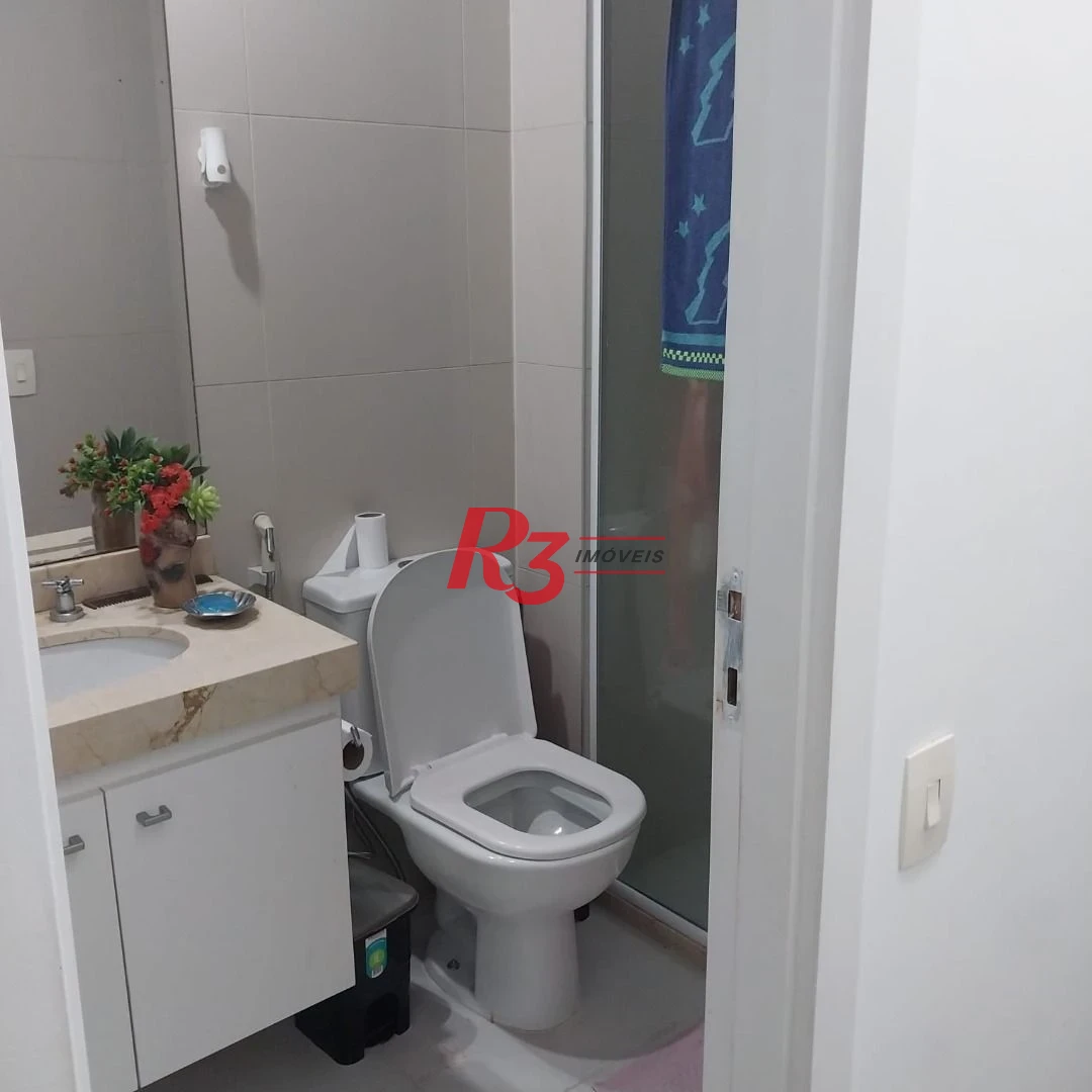 Apartamento à venda, 77 m² por R$ 750.000,00 - José Menino - Santos/SP