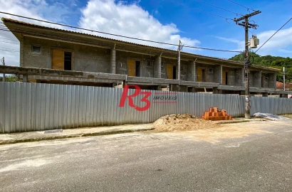 Sobrado à venda, 85 m² por R$ 680.000,00 - Parque da Montanha - Santos/SP