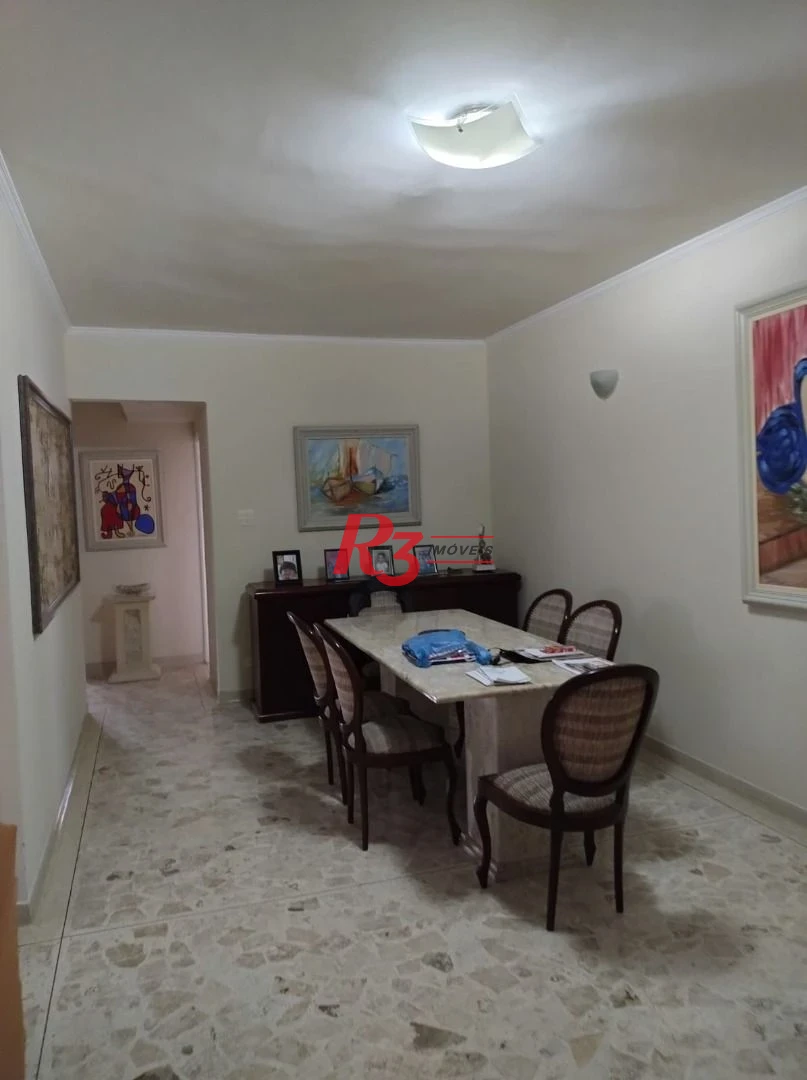 Apartamento com 3 dormitórios à venda, 150 m² por R$ 1.290.000,00 - Pompéia - Santos/SP