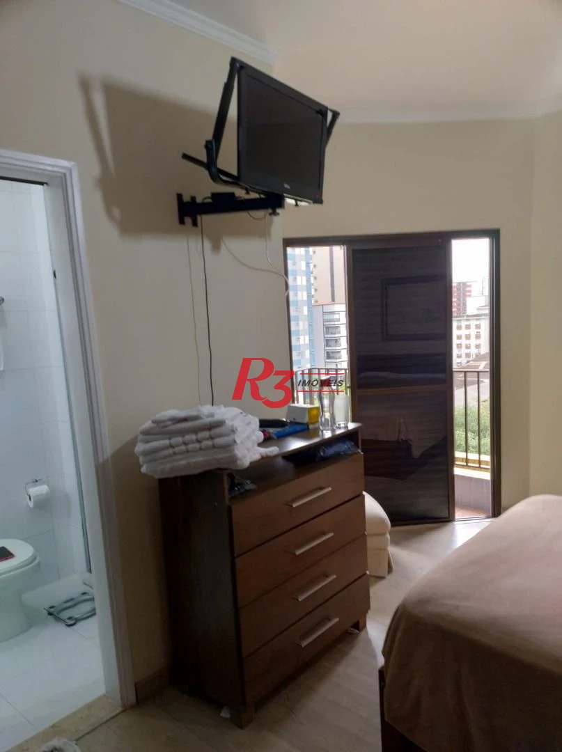 Apartamento com 3 dormitórios à venda, 150 m² por R$ 1.290.000,00 - Pompéia - Santos/SP