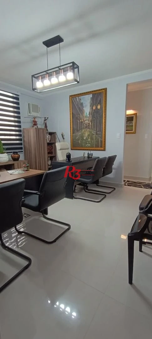 Sala, 62 m² - venda por R$ 375.000,00 ou aluguel por R$ 4.002,00 - Ponta da Praia - Santos/SP