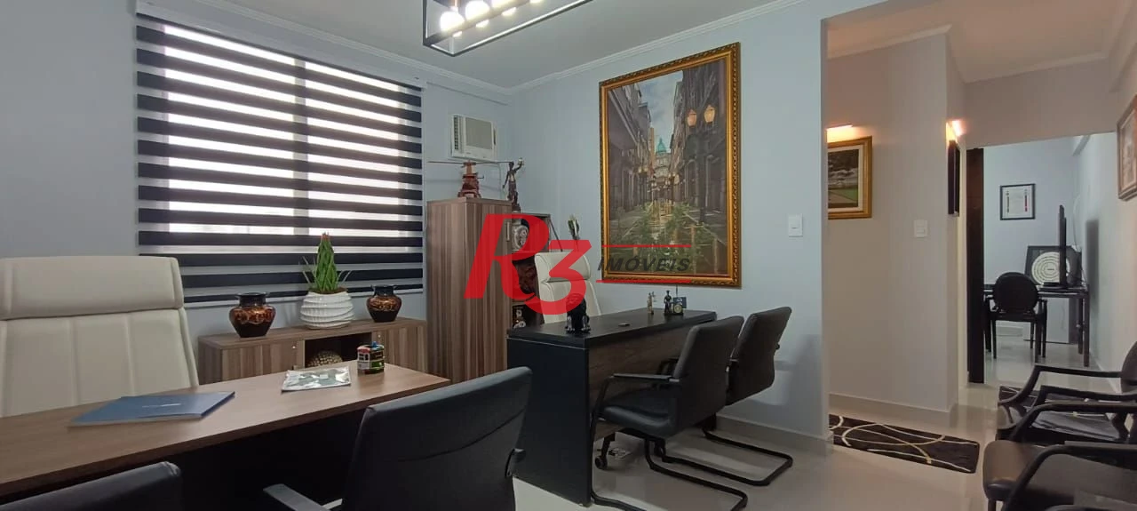 Sala, 62 m² - venda por R$ 375.000,00 ou aluguel por R$ 4.002,00 - Ponta da Praia - Santos/SP