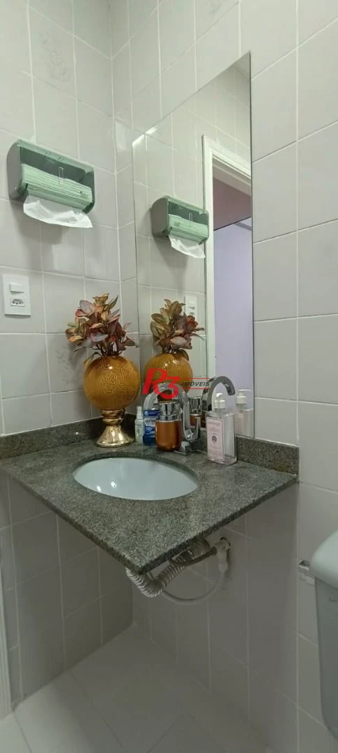 Sala, 62 m² - venda por R$ 375.000,00 ou aluguel por R$ 4.002,00 - Ponta da Praia - Santos/SP
