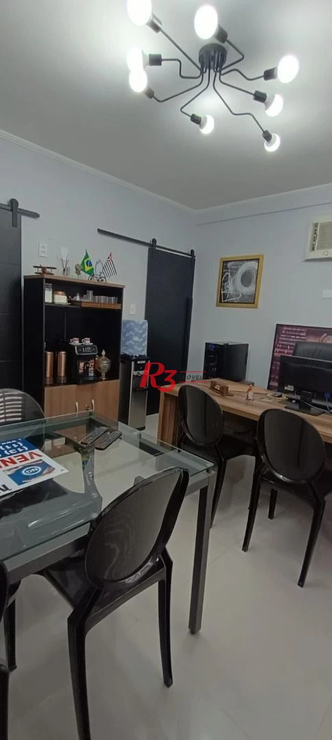 Sala, 62 m² - venda por R$ 375.000,00 ou aluguel por R$ 4.002,00 - Ponta da Praia - Santos/SP
