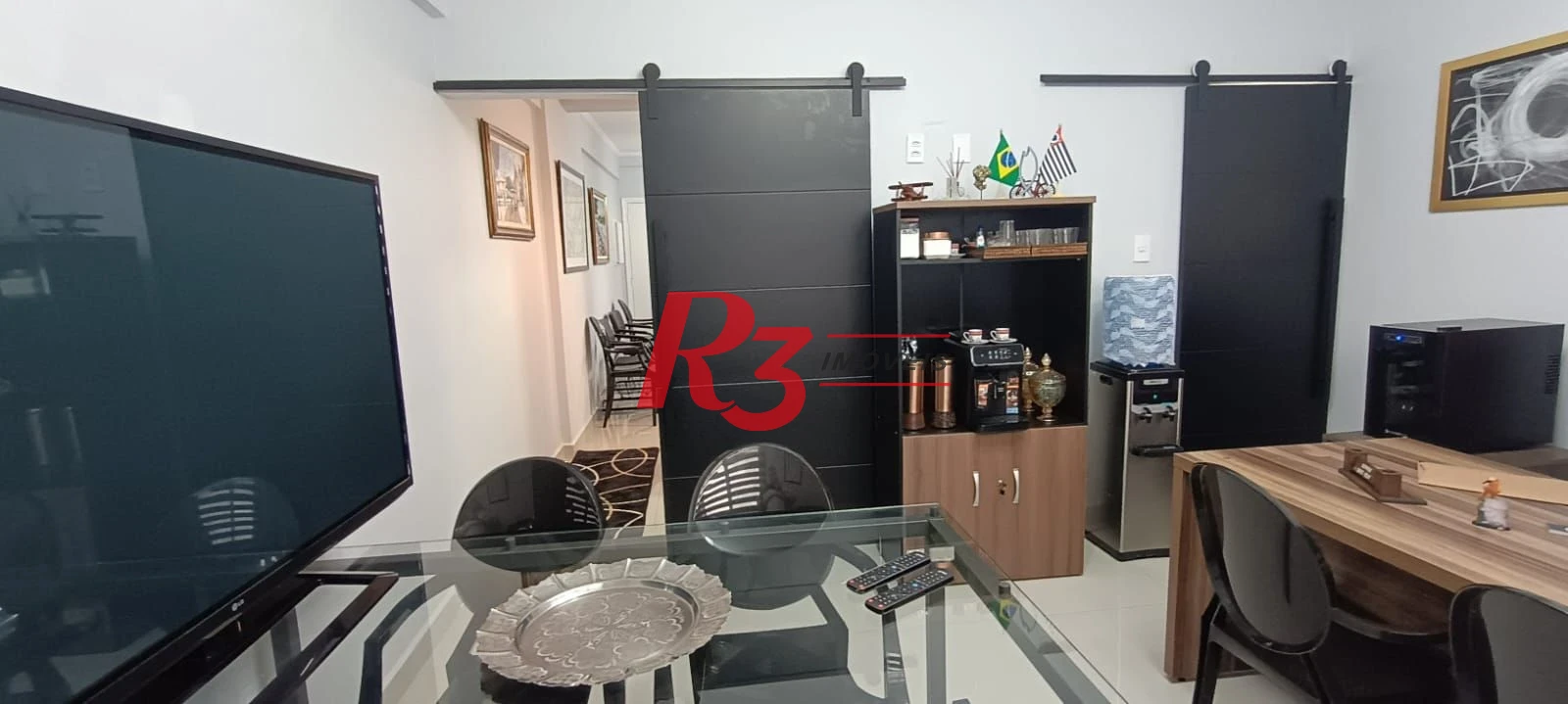 Sala, 62 m² - venda por R$ 375.000,00 ou aluguel por R$ 4.002,00 - Ponta da Praia - Santos/SP