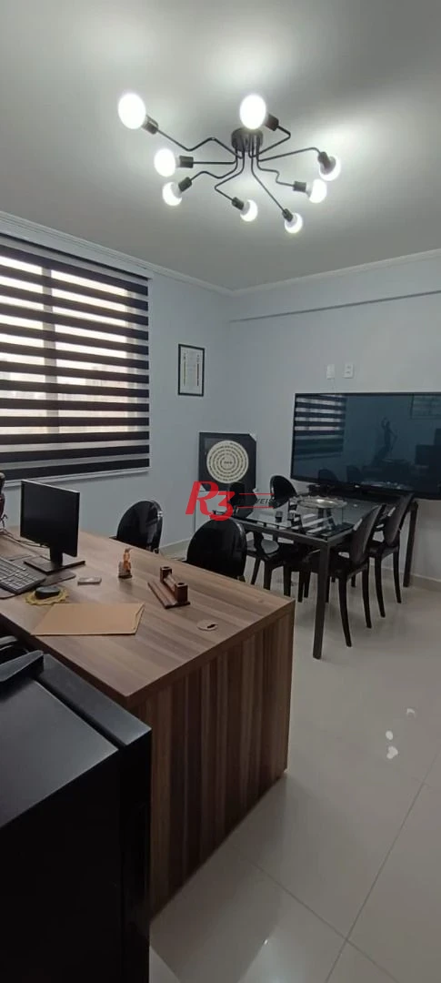 Sala, 62 m² - venda por R$ 375.000,00 ou aluguel por R$ 4.002,00 - Ponta da Praia - Santos/SP