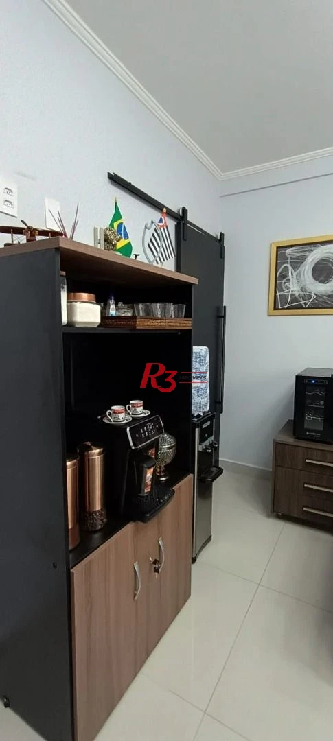 Sala, 62 m² - venda por R$ 375.000,00 ou aluguel por R$ 4.002,00 - Ponta da Praia - Santos/SP