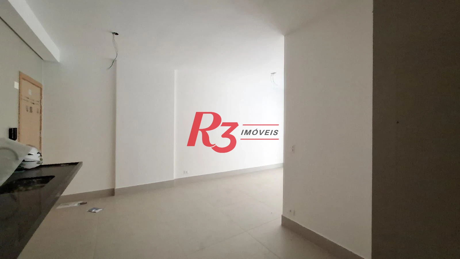 Apartamento novo à venda, 2 quartos (1 suite), próximo à praia, José Menino, Santos SP