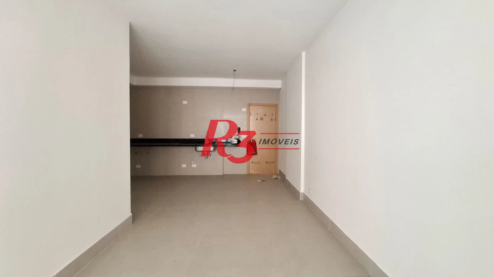 Apartamento novo à venda, 2 quartos (1 suite), próximo à praia, José Menino, Santos SP