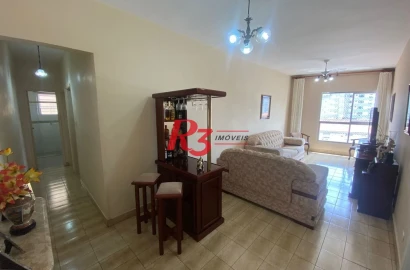 Apartamento à venda, 87 m² por R$ 480.000,00 - Campo Grande - Santos/SP