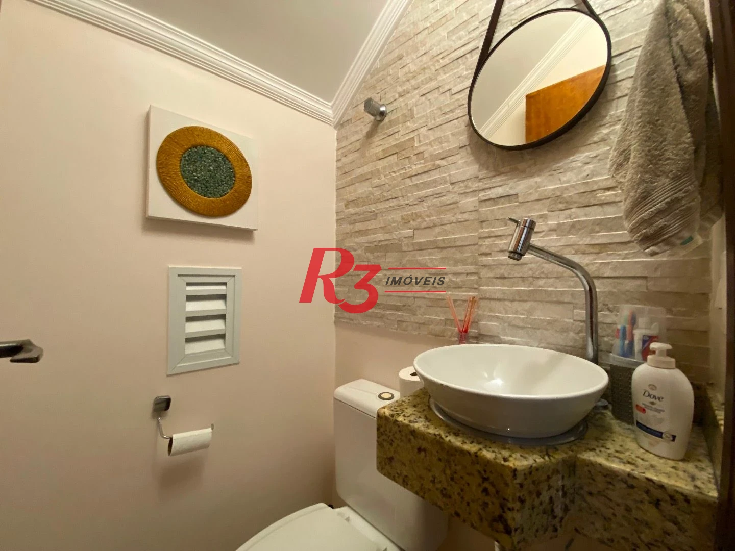 Casa com 3 dormitórios à venda, 106 m² por R$ 990.000,00 - Campo Grande - Santos/SP