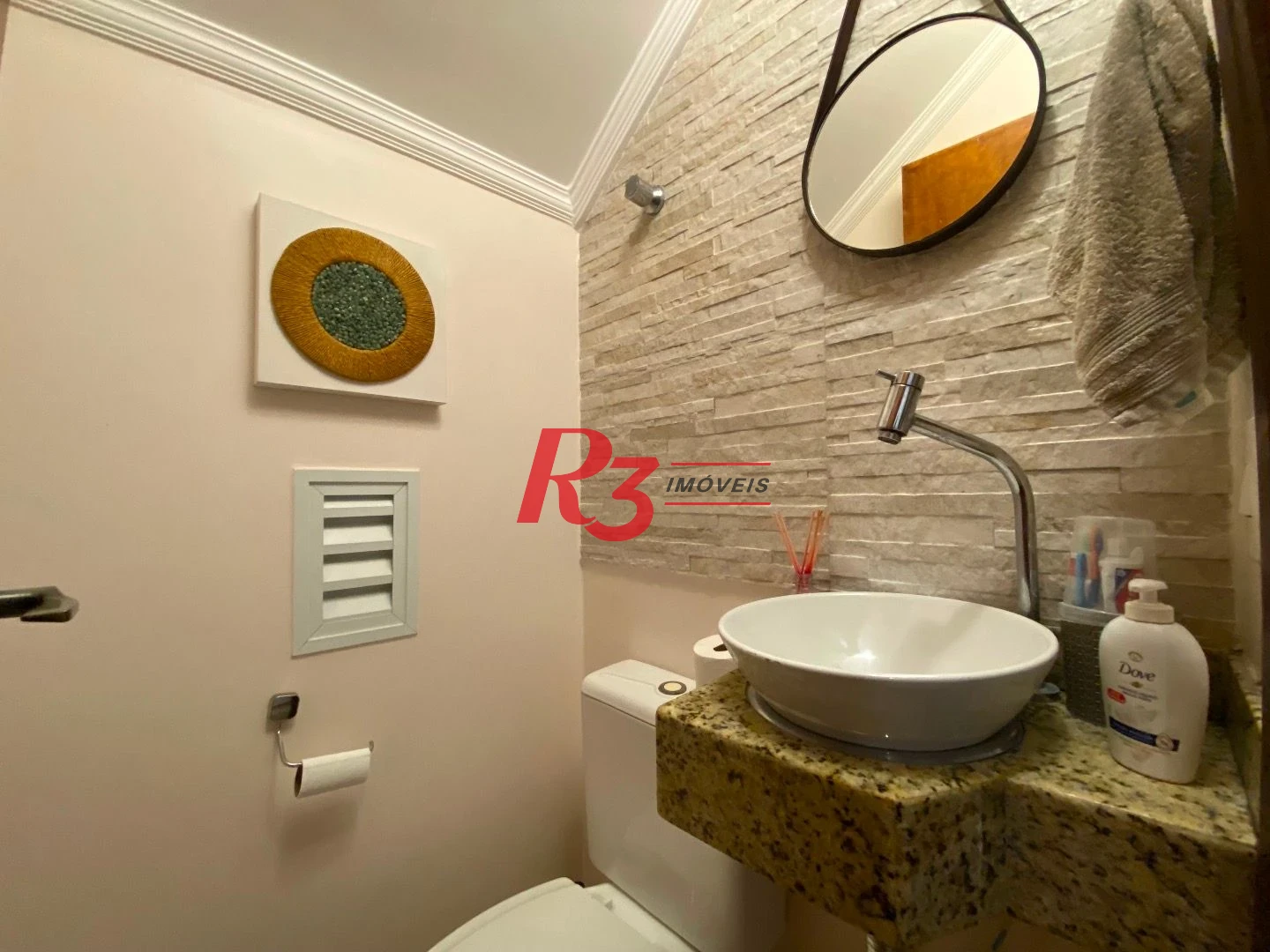 Casa com 3 dormitórios à venda, 106 m² por R$ 990.000,00 - Campo Grande - Santos/SP