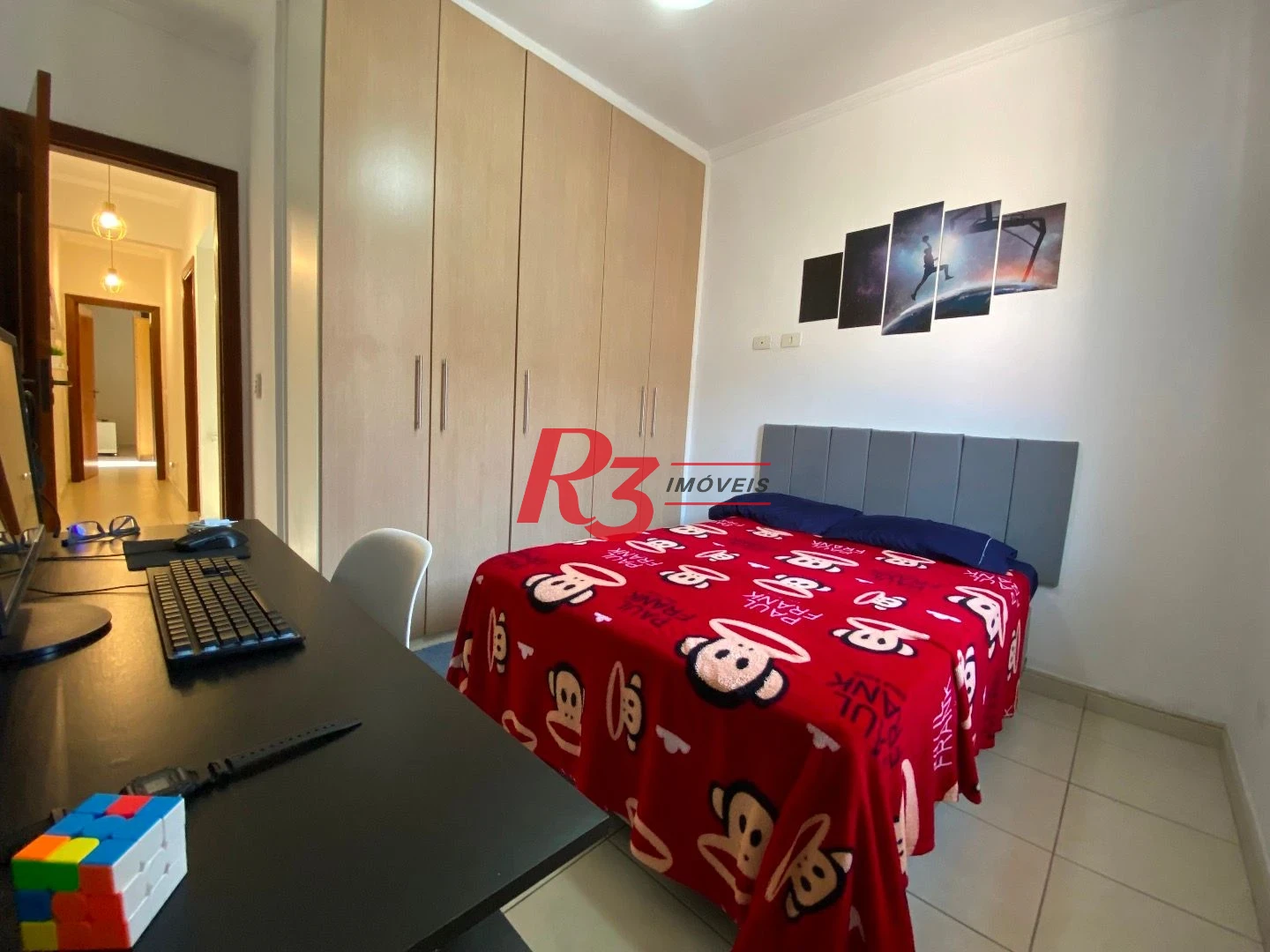 Casa com 3 dormitórios à venda, 106 m² por R$ 990.000,00 - Campo Grande - Santos/SP