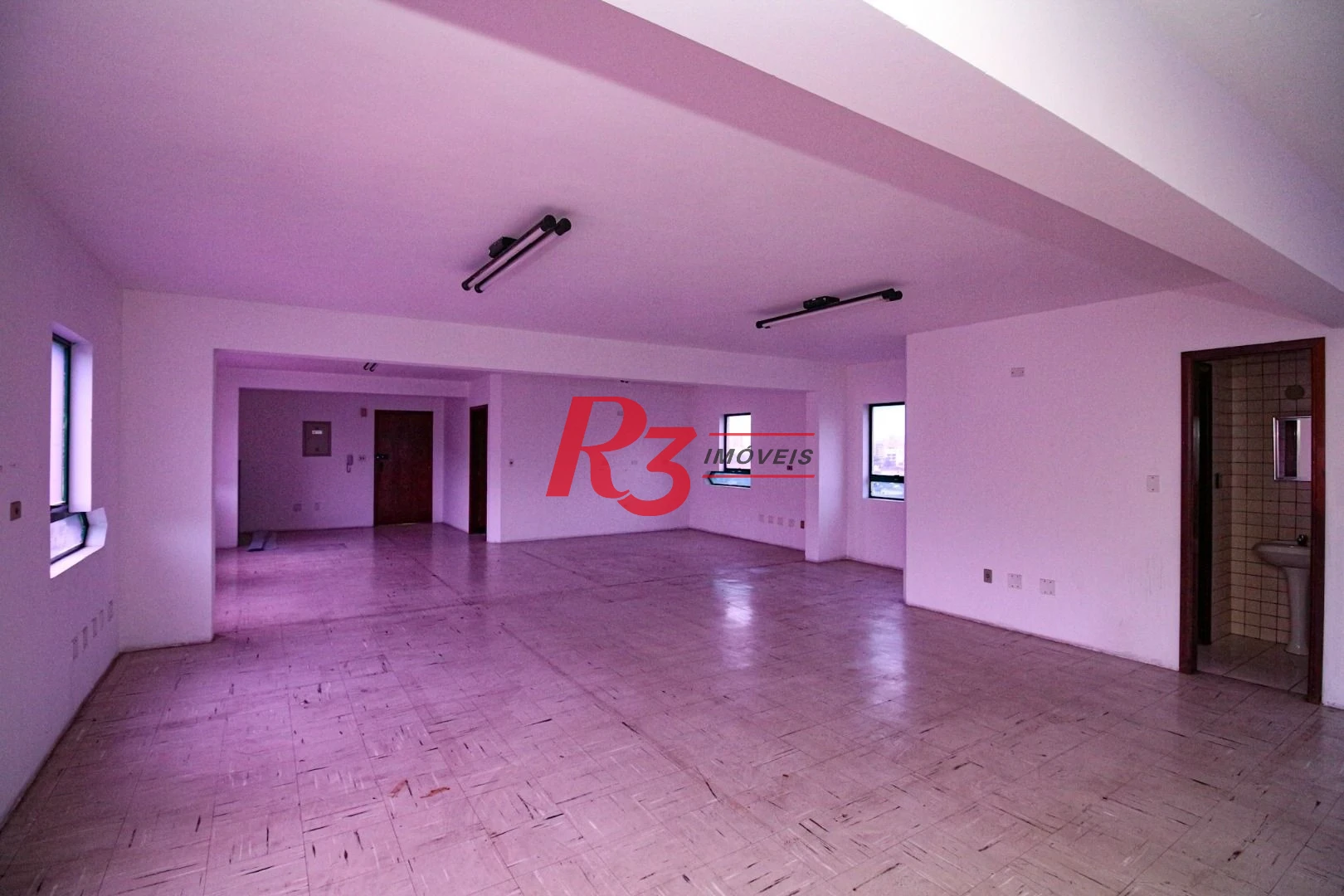 Sala para alugar, 121 m² por R$ 4.500,02/mês - Vila Mathias - Santos/SP