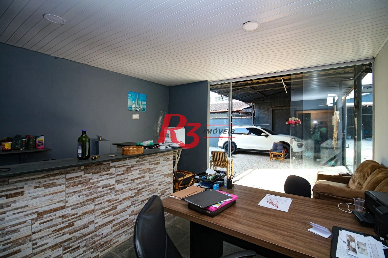Sobrado, 989 m² - venda por R$ 5.000.000,00 ou aluguel por R$ 18.500,01/mês - Marapé - Santos/SP