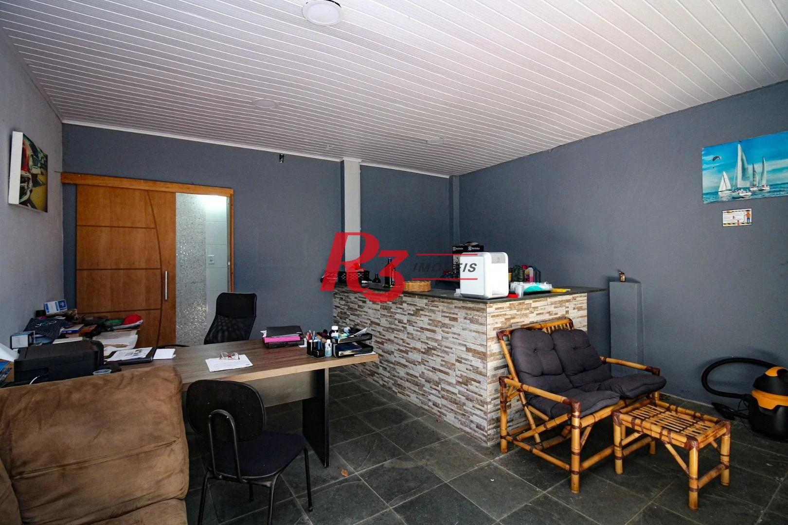Sobrado, 989 m² - venda por R$ 5.000.000,00 ou aluguel por R$ 18.500,01/mês - Marapé - Santos/SP