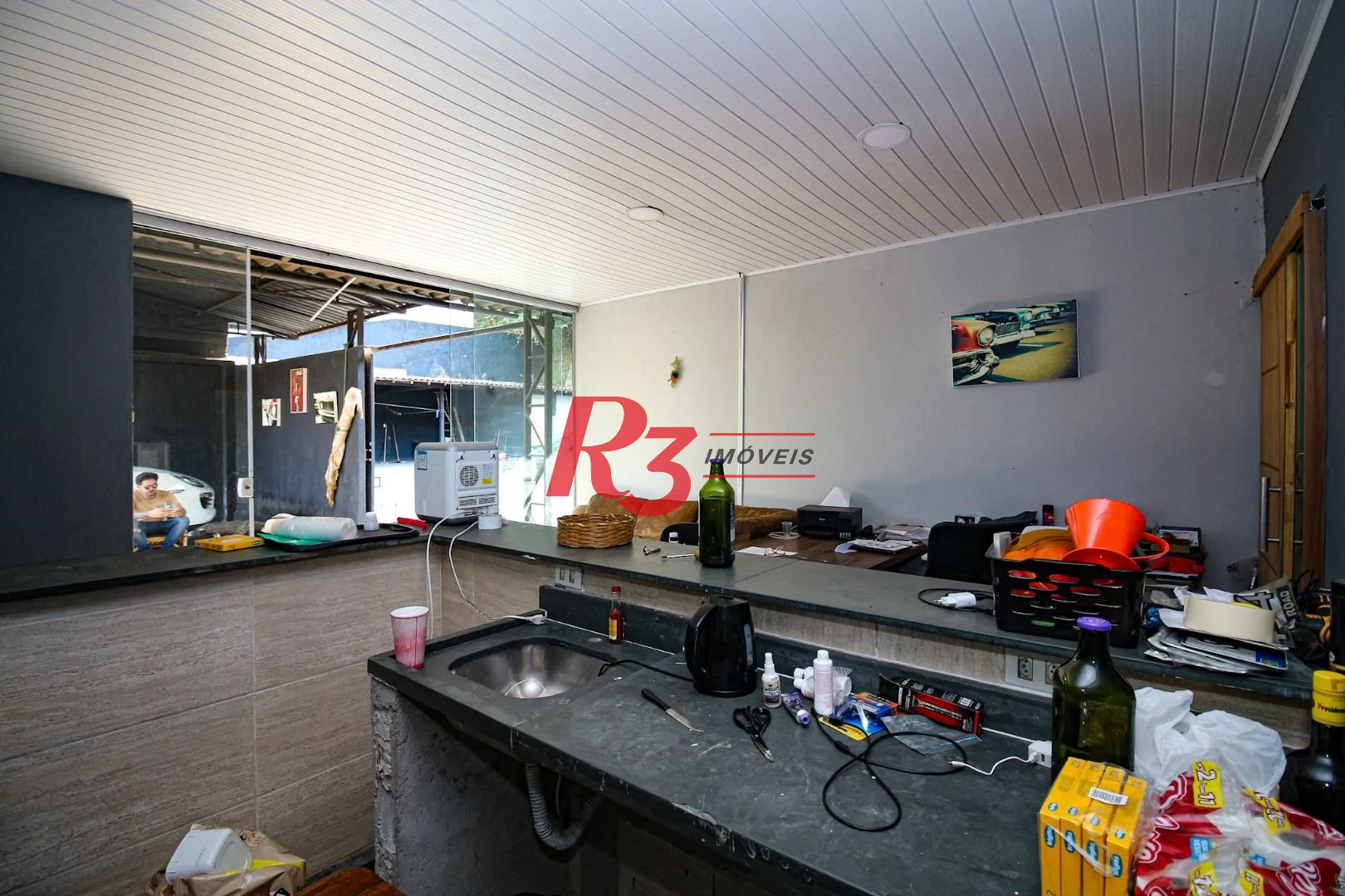 Sobrado, 989 m² - venda por R$ 5.000.000,00 ou aluguel por R$ 18.500,01/mês - Marapé - Santos/SP