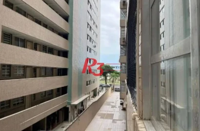 Kitnet à venda, 24 m² por R$ 260.000,00 - Pompéia - Santos/SP