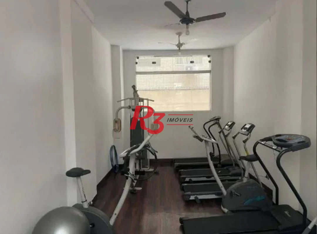 Kitnet à venda, 24 m² por R$ 260.000,00 - Pompéia - Santos/SP