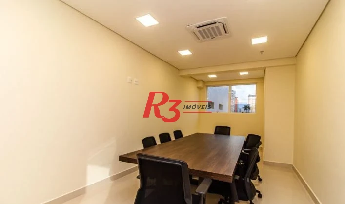 Sala para alugar, 105 m² por R$ 8.975/mês - Vila Matias - Santos/SP