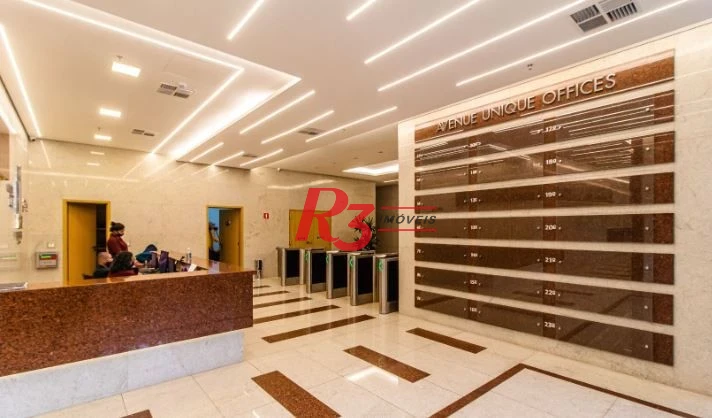 Sala para alugar, 105 m² por R$ 8.975/mês - Vila Matias - Santos/SP