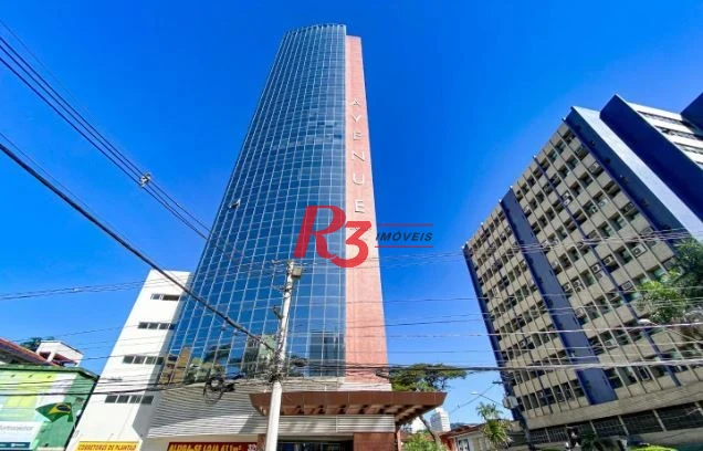 Sala para alugar, 105 m² por R$ 8.975/mês - Vila Matias - Santos/SP