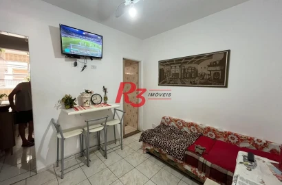 Apartamento à venda, 43 m² por R$ 345.000,00 - Ponta da Praia - Santos/SP