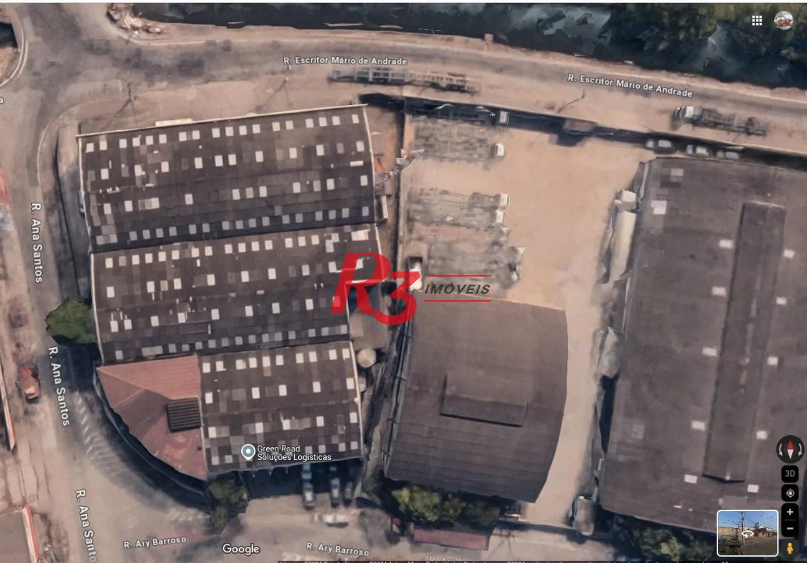 Galpão à venda, 2123 m² por R$ 13.700.000,00 - Chico de Paula - Santos/SP