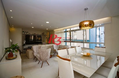 Apartamento à venda, 154 m² por R$ 1.400.000,00 - Boqueirão - Santos/SP