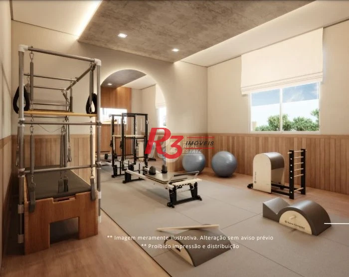 Apartamento com 3 dormitórios à venda, 89 m² por R$ 1.116.000,00 - Encruzilhada - Santos/SP