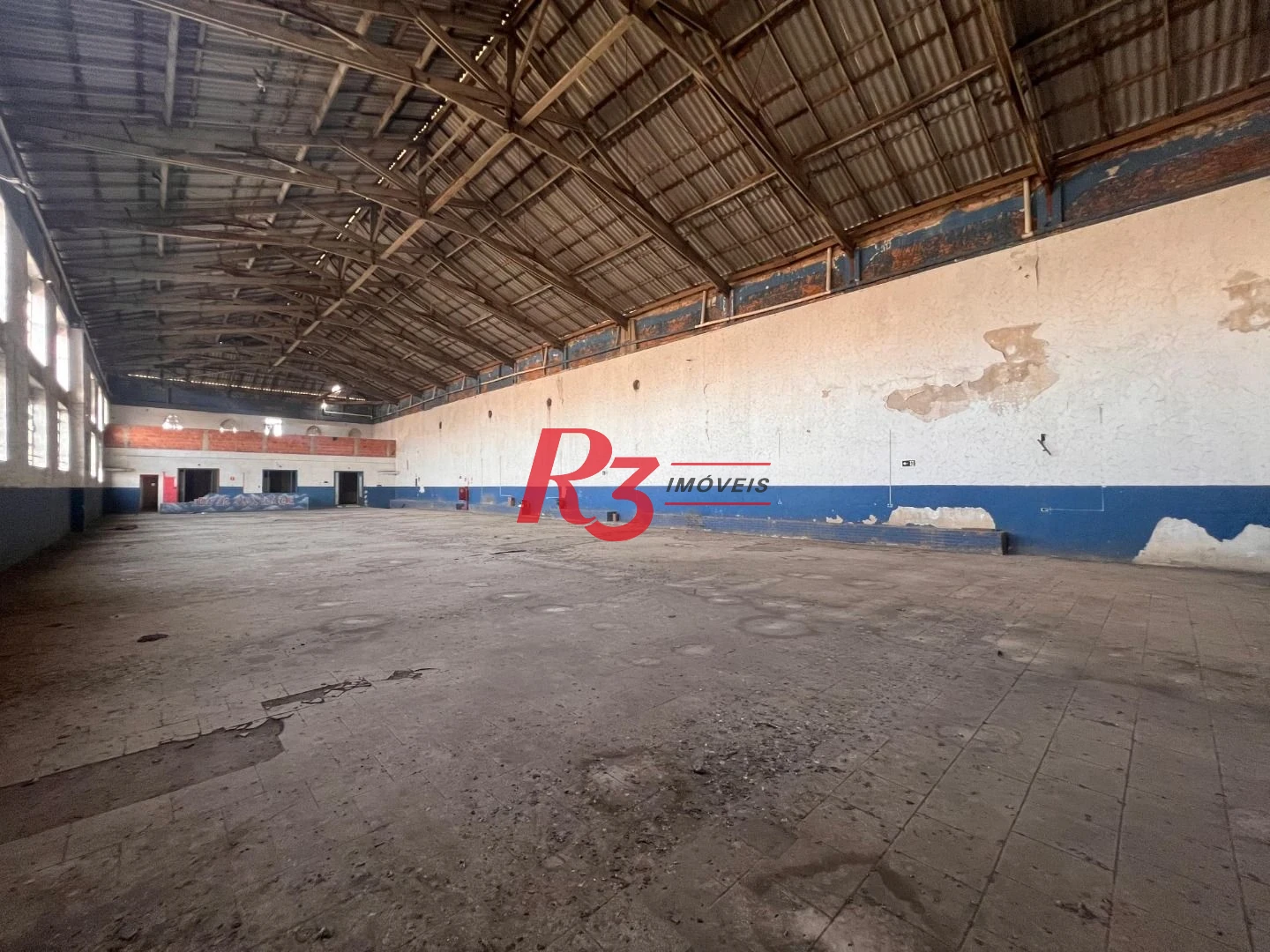 Salão para alugar, 1000 m² por R$ 10.000,00/mês - Centro - Santos/SP