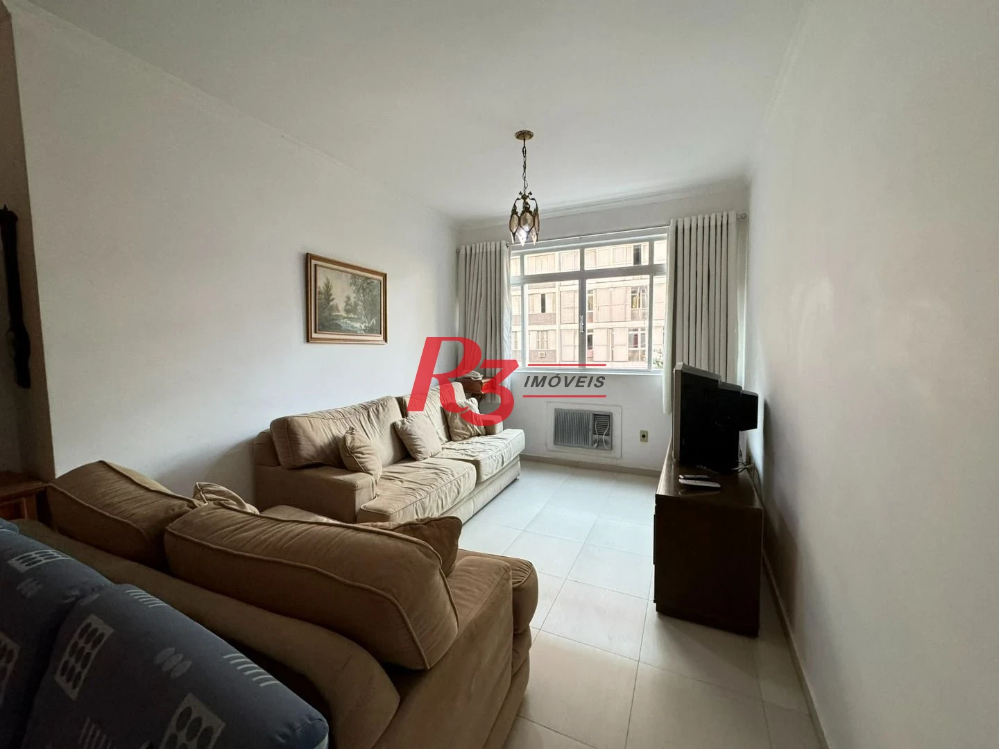 Apartamento com 2 dormitórios na quadra da praia à venda, 127 m² por R$ 700.000 - Aparecida - Santos/SP