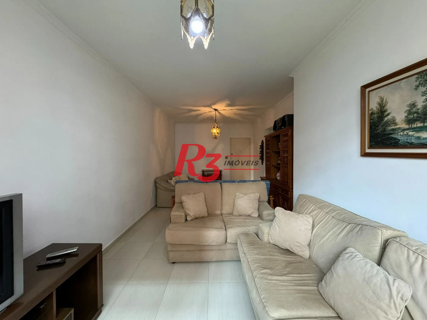 Apartamento com 2 dormitórios na quadra da praia à venda, 127 m² por R$ 700.000 - Aparecida - Santos/SP