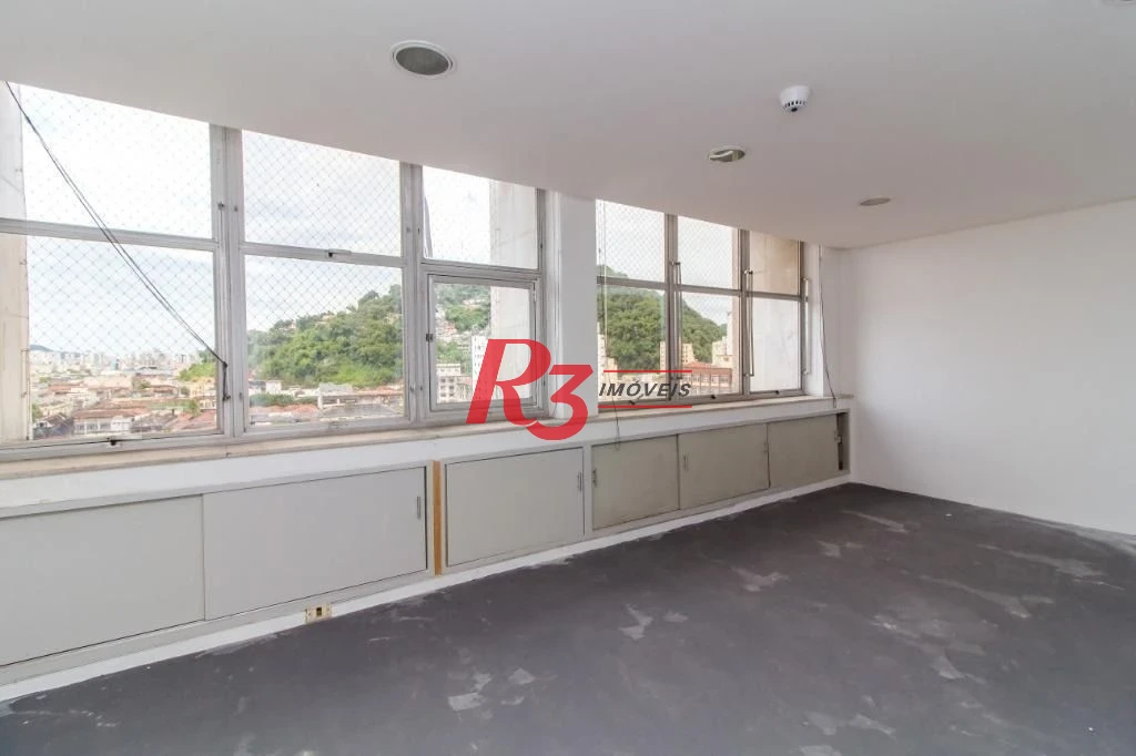 Sala para alugar, 189 m² por R$ 7.000,00/mês - Centro - Santos/SP