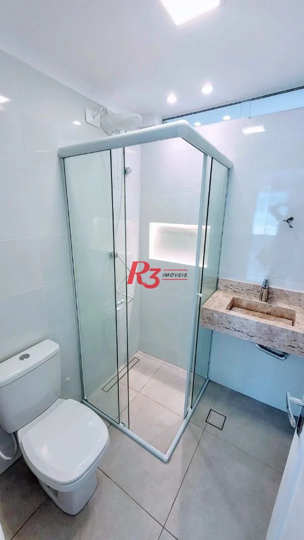 Apartamento à venda, 73 m² por R$ 588.000,00 - Boqueirão - Santos/SP