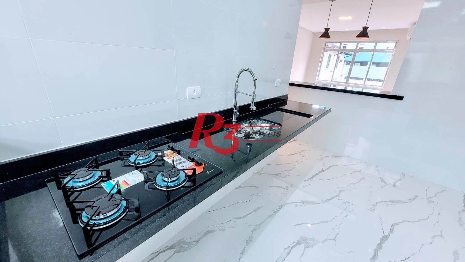 Apartamento à venda, 73 m² por R$ 588.000,00 - Boqueirão - Santos/SP