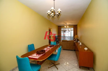 Apartamento à venda, 118 m² por R$ 720.000,00 - Boqueirão - Santos/SP